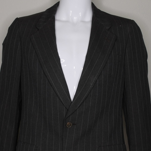 Christian Dior Mens Stripe Blazer X-Large - Picture 3 of 8